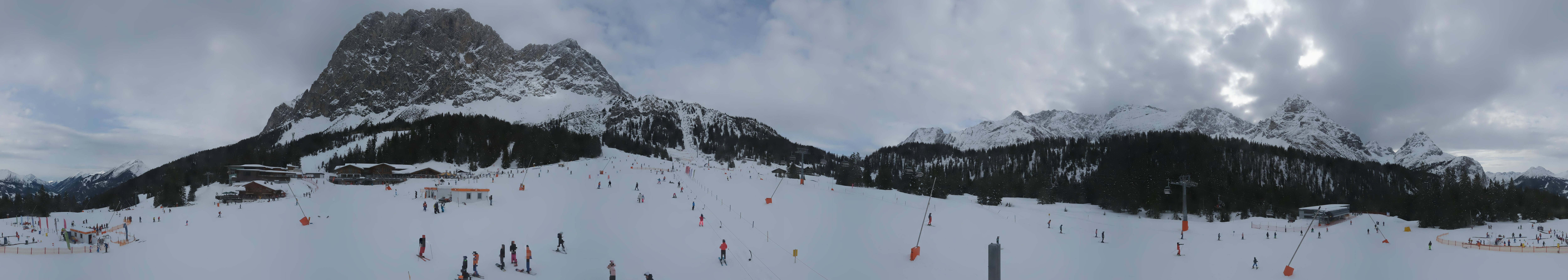 Archived image Webcam Panoramic view Ehrwalder Alm