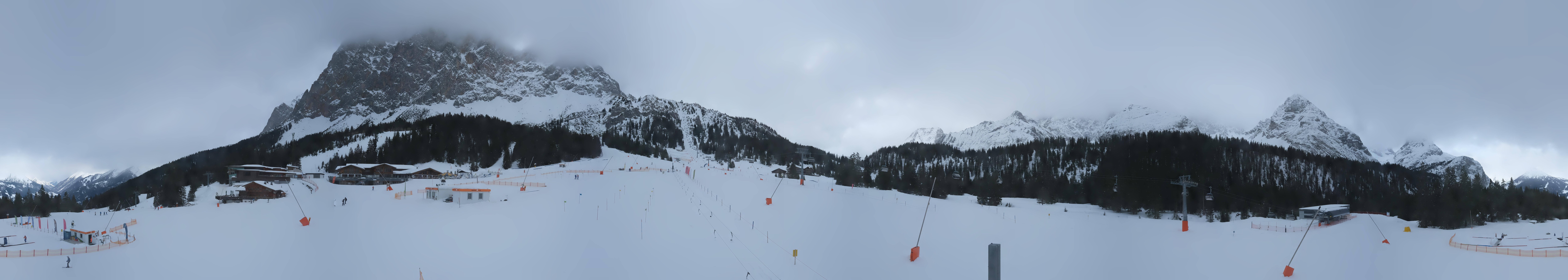 Archived image Webcam Panoramic view Ehrwalder Alm