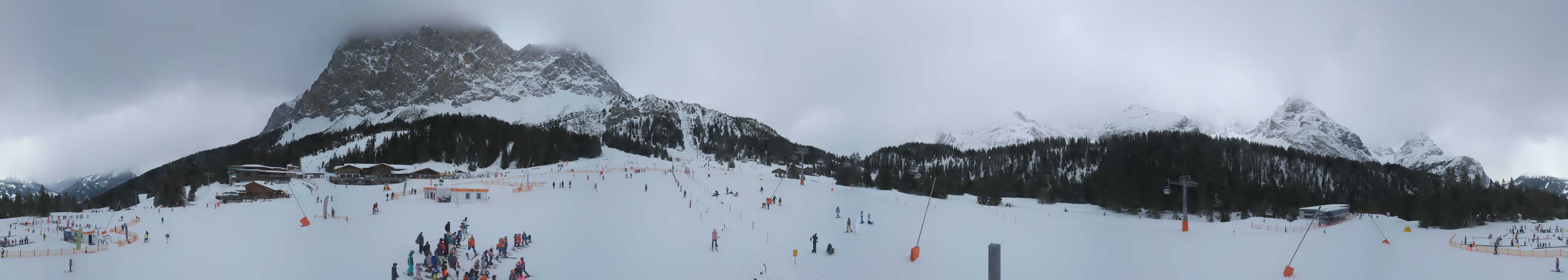 Archived image Webcam Panoramic view Ehrwalder Alm