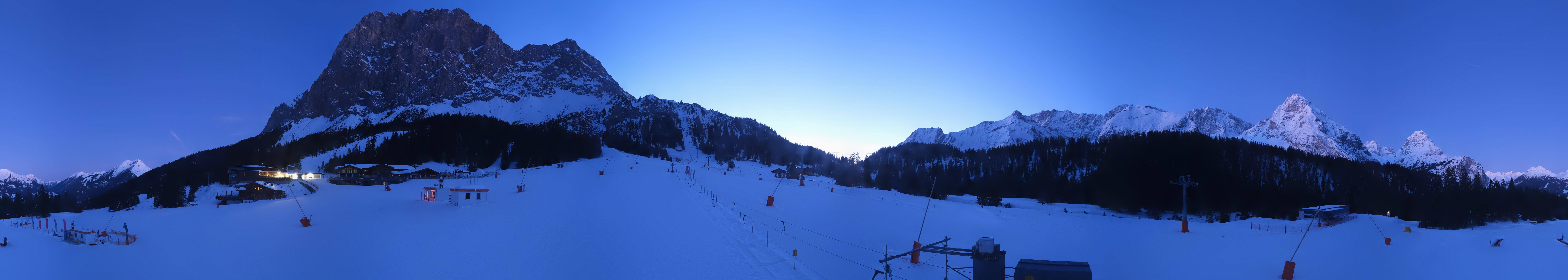 Archived image Webcam Panoramic view Ehrwalder Alm
