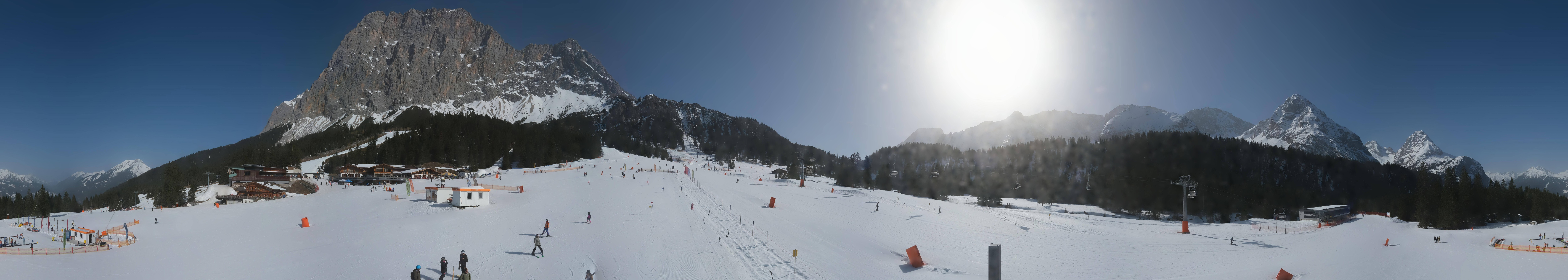Archiv Foto Webcam Rundblick Ehrwalder Alm