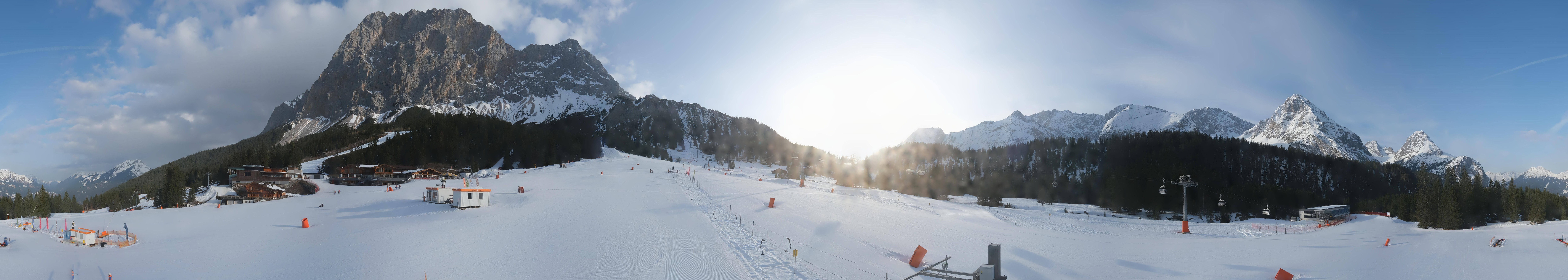 Archiv Foto Webcam Rundblick Ehrwalder Alm
