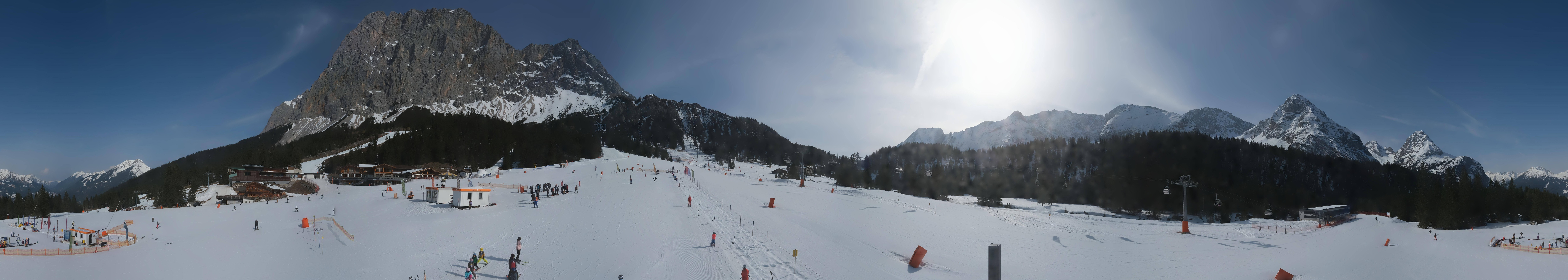 Archiv Foto Webcam Rundblick Ehrwalder Alm
