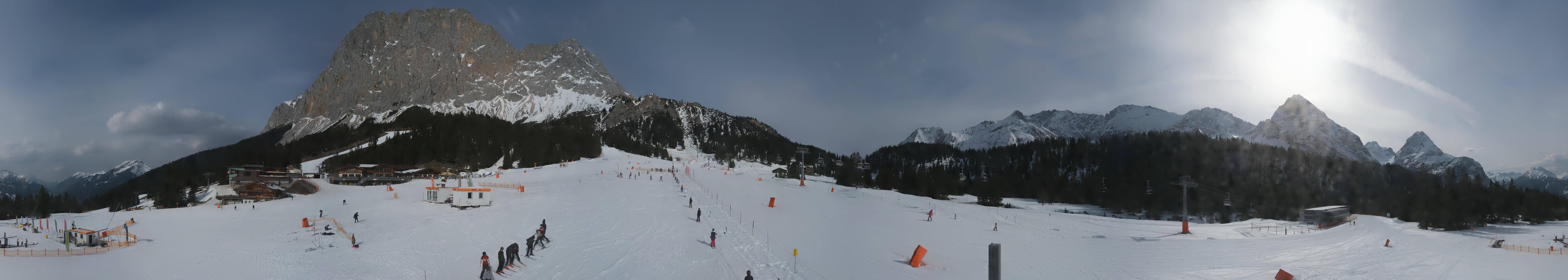Archiv Foto Webcam Rundblick Ehrwalder Alm