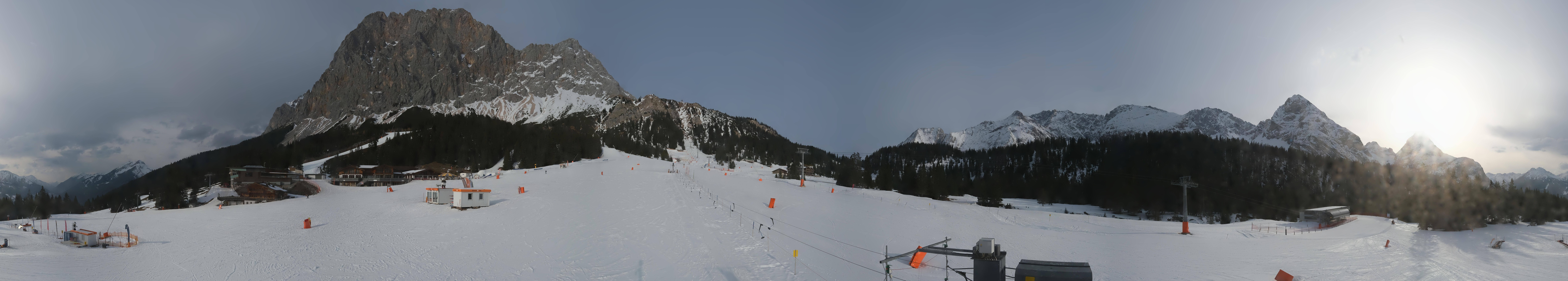 Archiv Foto Webcam Rundblick Ehrwalder Alm