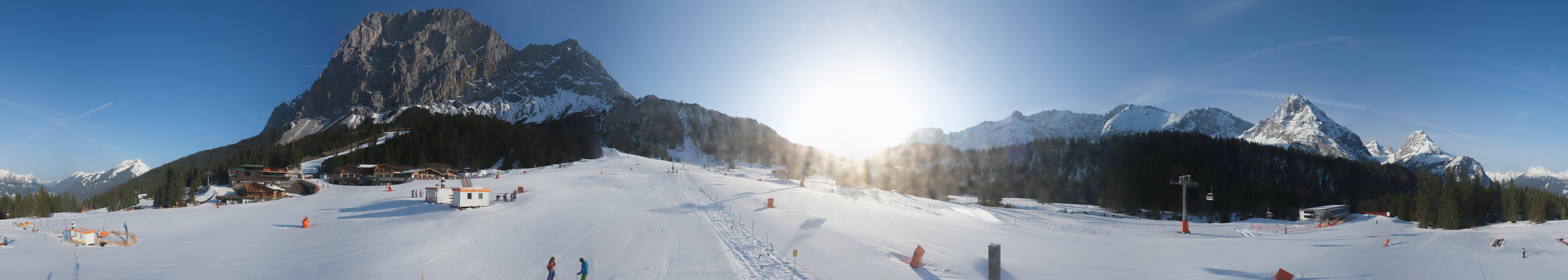 Archiv Foto Webcam Rundblick Ehrwalder Alm