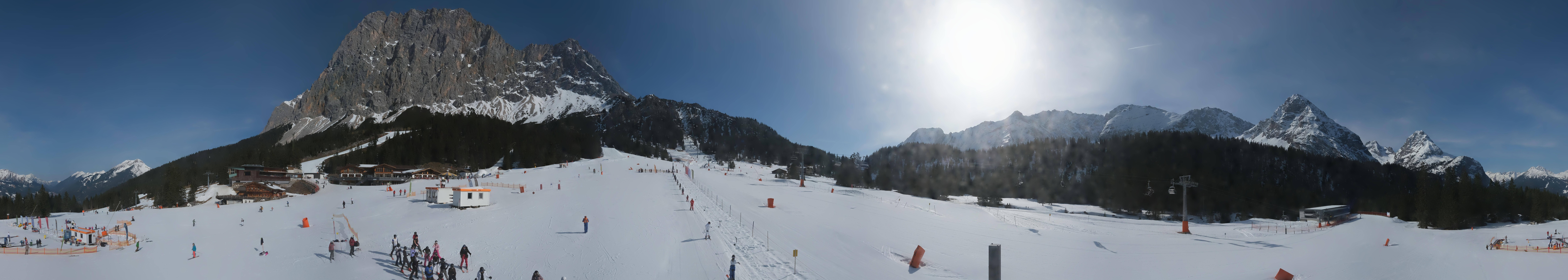 Archiv Foto Webcam Rundblick Ehrwalder Alm