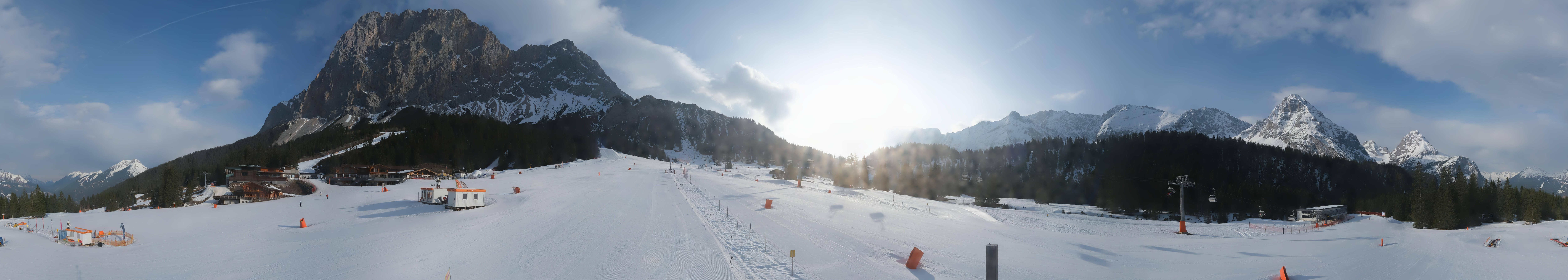 Archiv Foto Webcam Rundblick Ehrwalder Alm