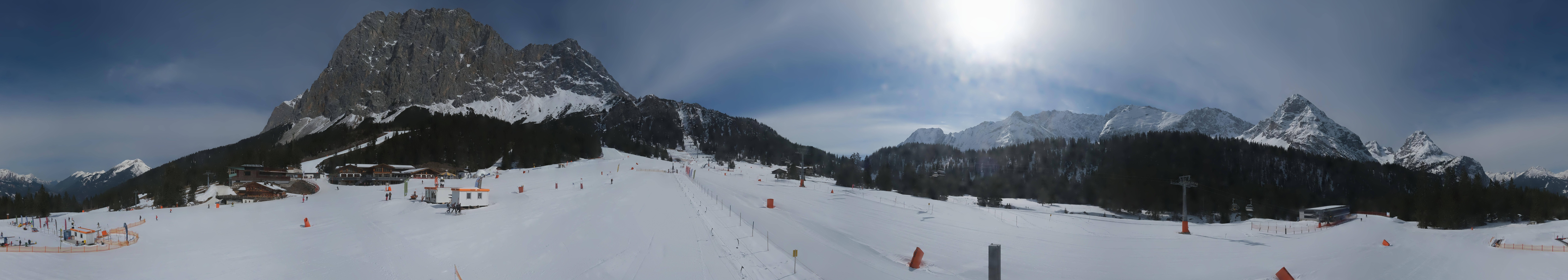 Archiv Foto Webcam Rundblick Ehrwalder Alm