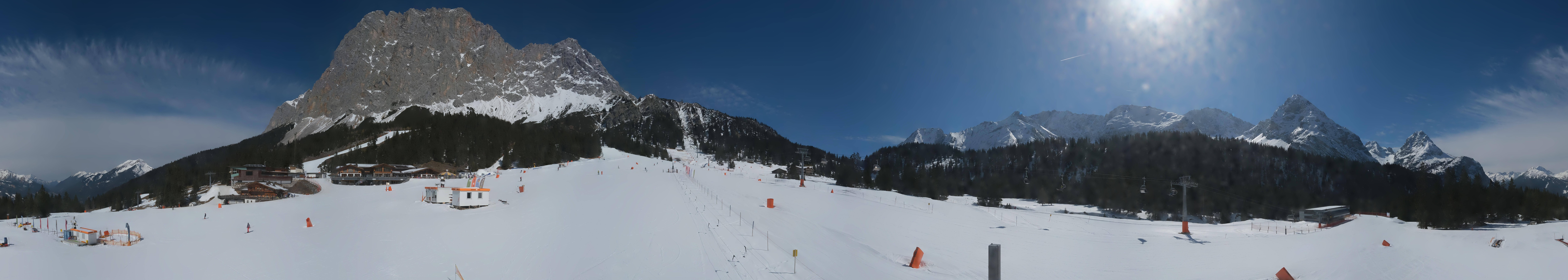 Archived image Webcam Panoramic view Ehrwalder Alm