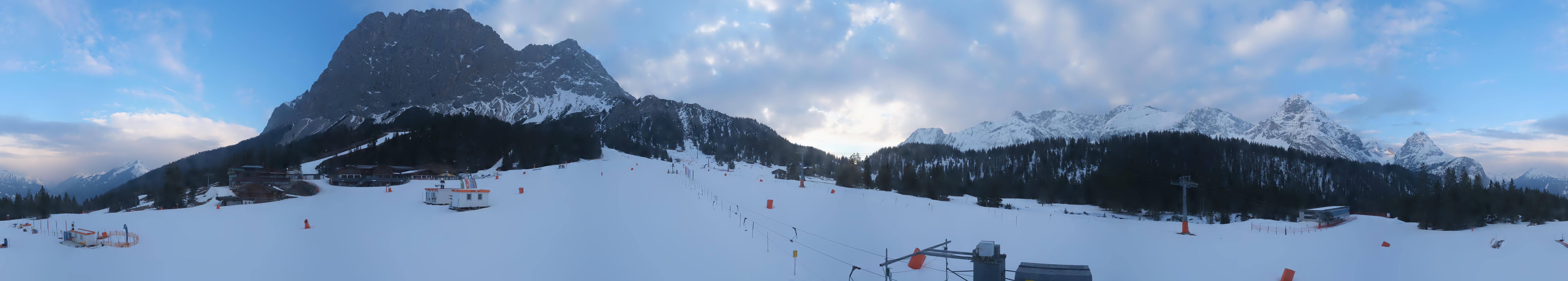 Archiv Foto Webcam Rundblick Ehrwalder Alm