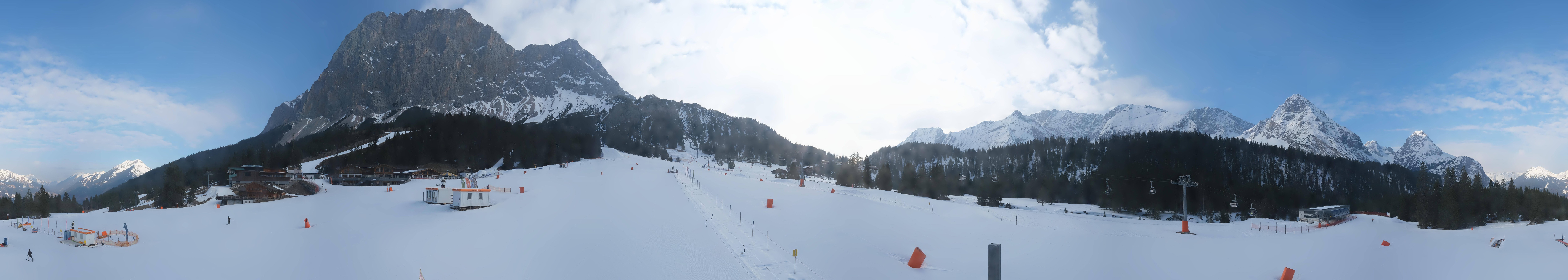 Archiv Foto Webcam Rundblick Ehrwalder Alm