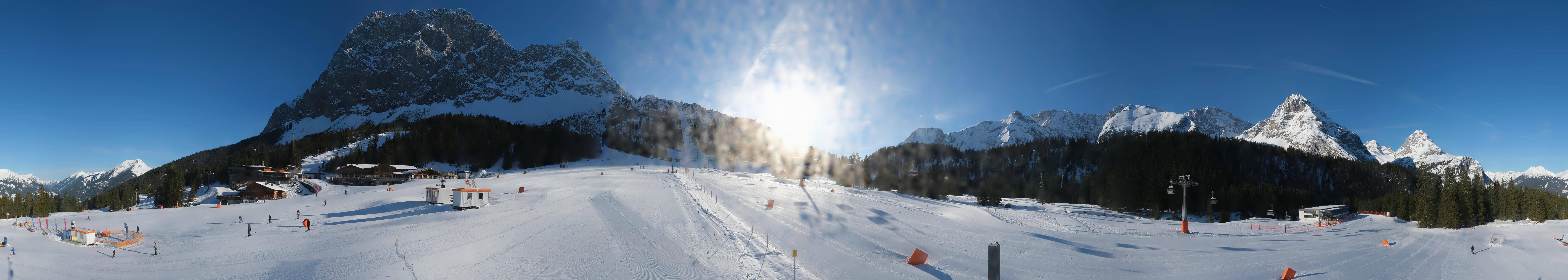 Archiv Foto Webcam Rundblick Ehrwalder Alm