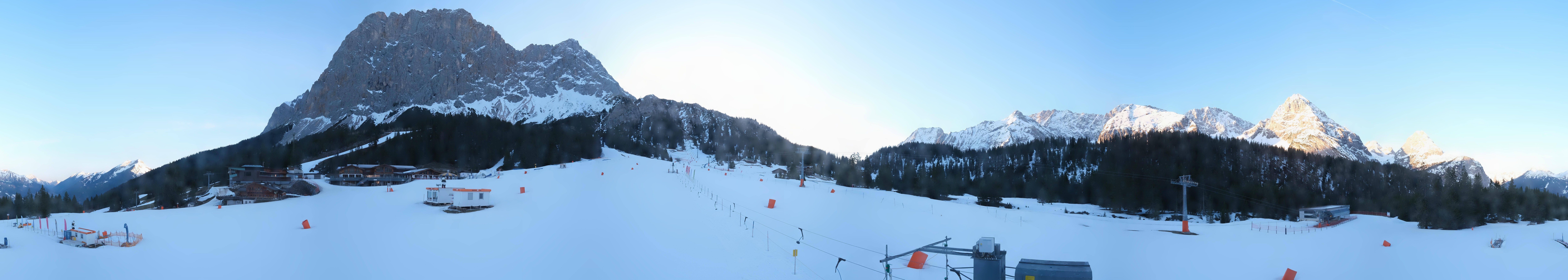Archived image Webcam Panoramic view Ehrwalder Alm