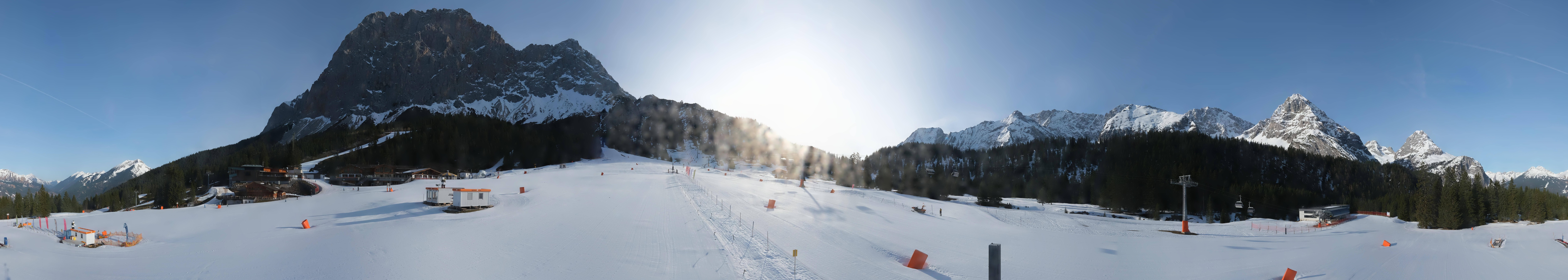 Archived image Webcam Panoramic view Ehrwalder Alm