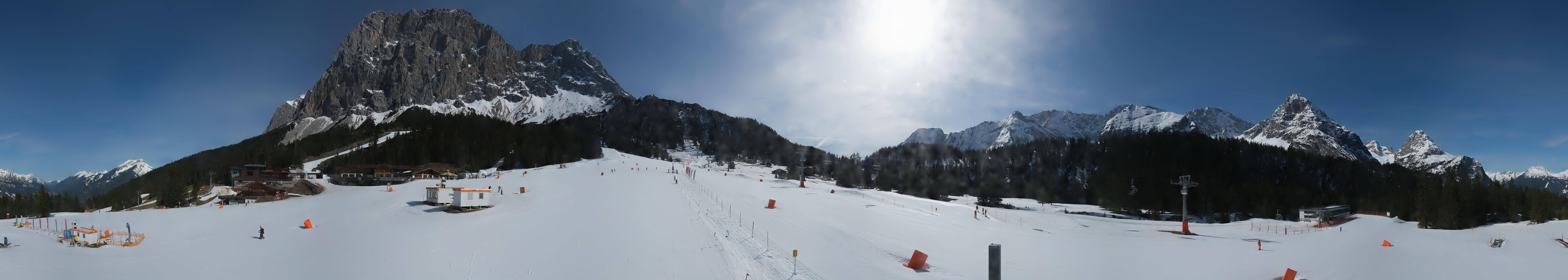 Archived image Webcam Panoramic view Ehrwalder Alm