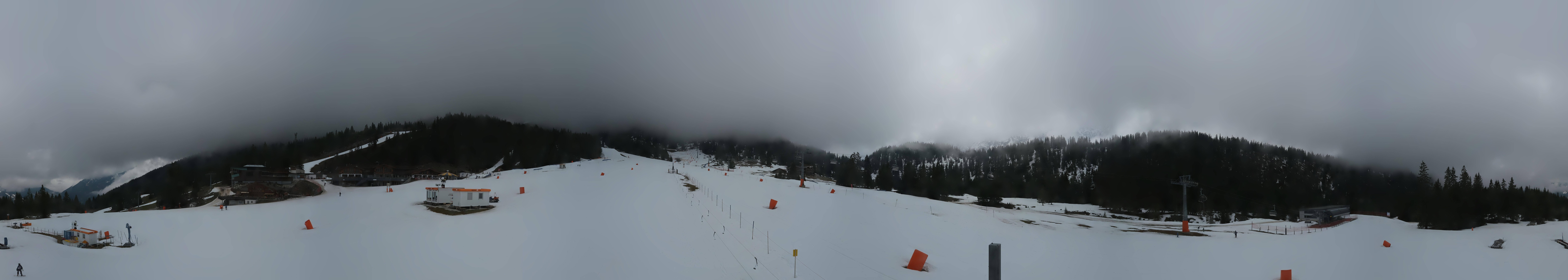 Archived image Webcam Panoramic view Ehrwalder Alm