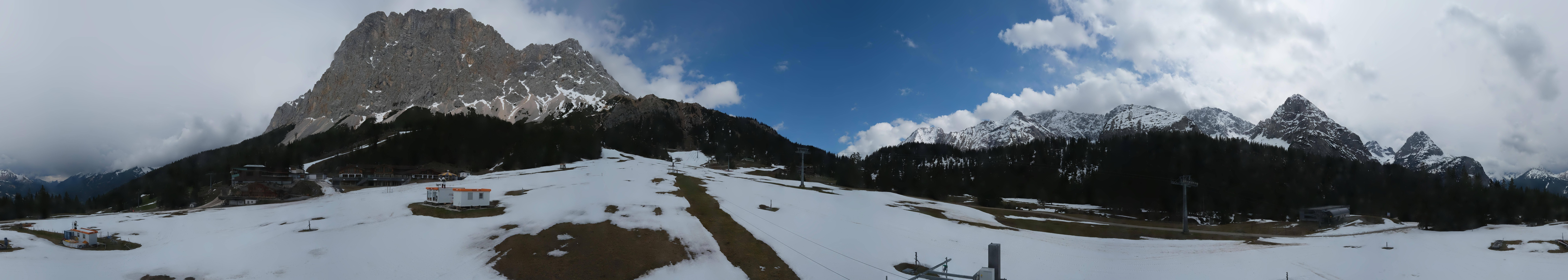 Archiv Foto Webcam Rundblick Ehrwalder Alm