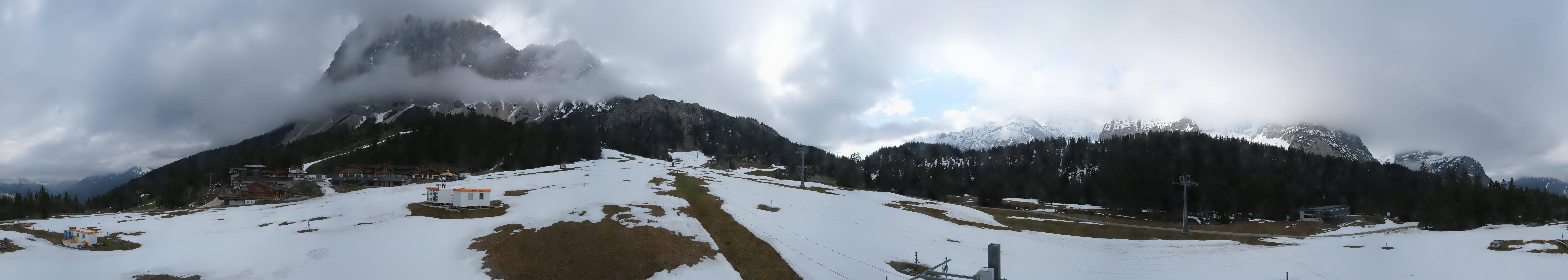 Archived image Webcam Panoramic view Ehrwalder Alm
