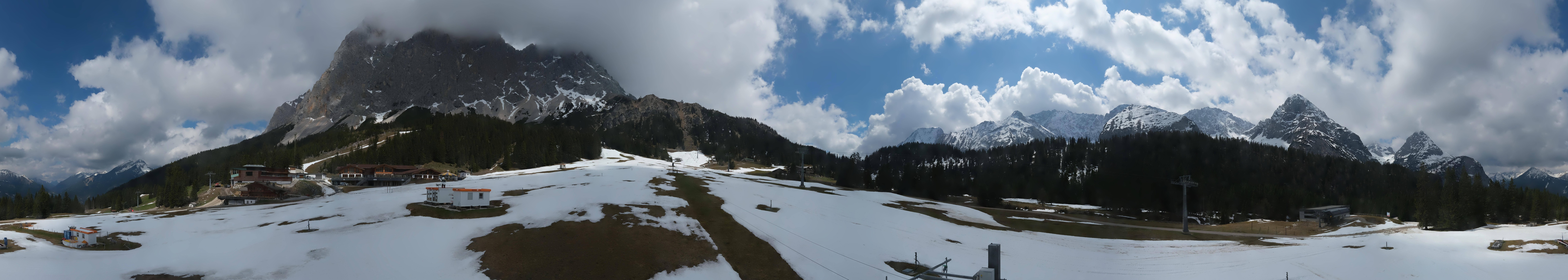 Archiv Foto Webcam Rundblick Ehrwalder Alm