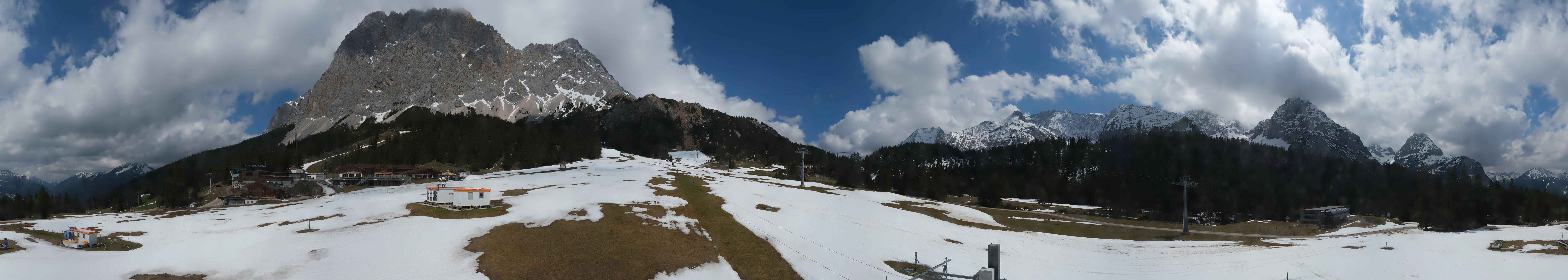 Archiv Foto Webcam Rundblick Ehrwalder Alm