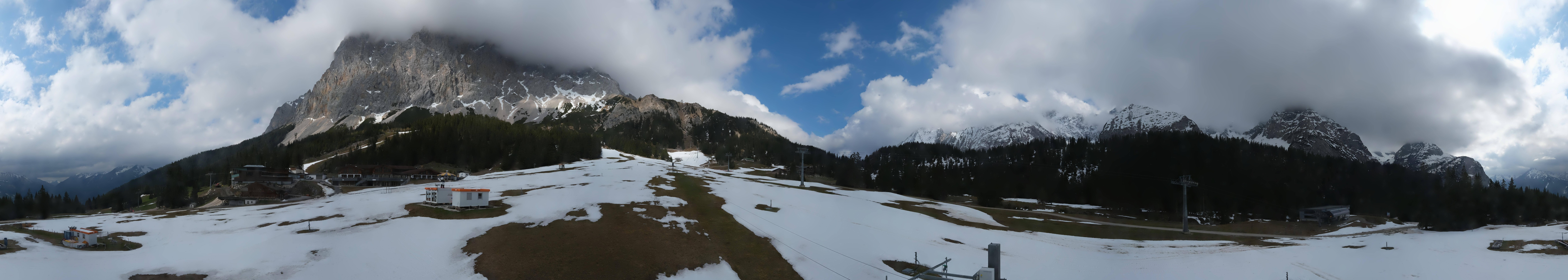 Archiv Foto Webcam Rundblick Ehrwalder Alm
