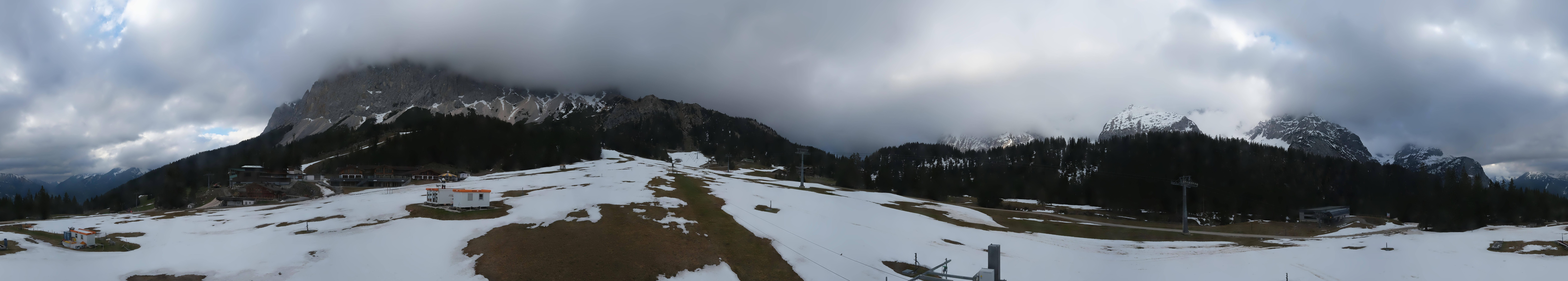 Archiv Foto Webcam Rundblick Ehrwalder Alm