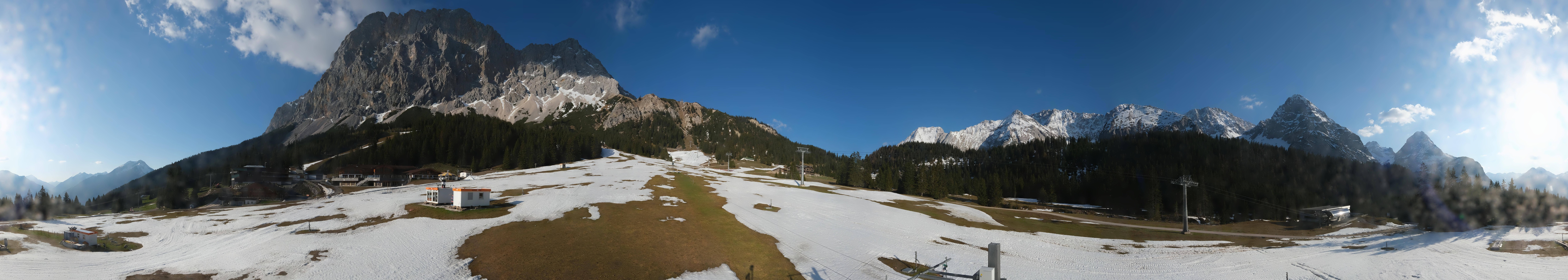 Archiv Foto Webcam Rundblick Ehrwalder Alm