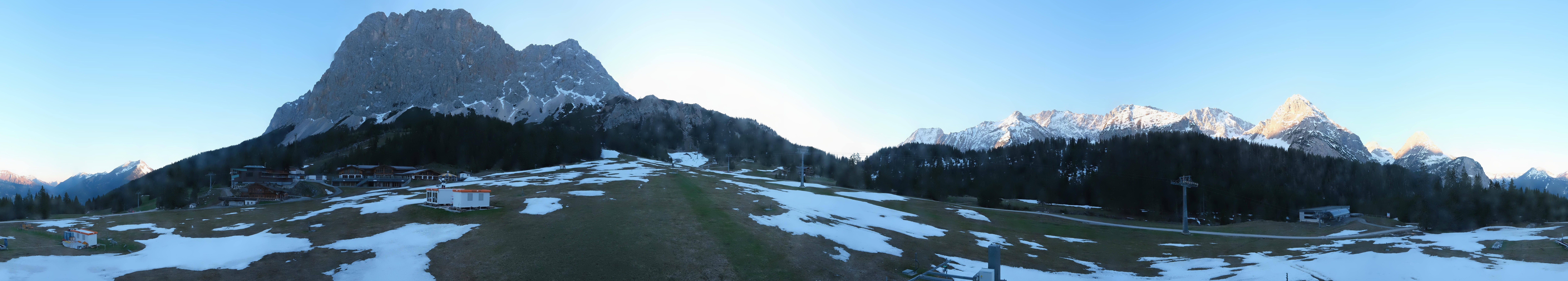 Archiv Foto Webcam Rundblick Ehrwalder Alm