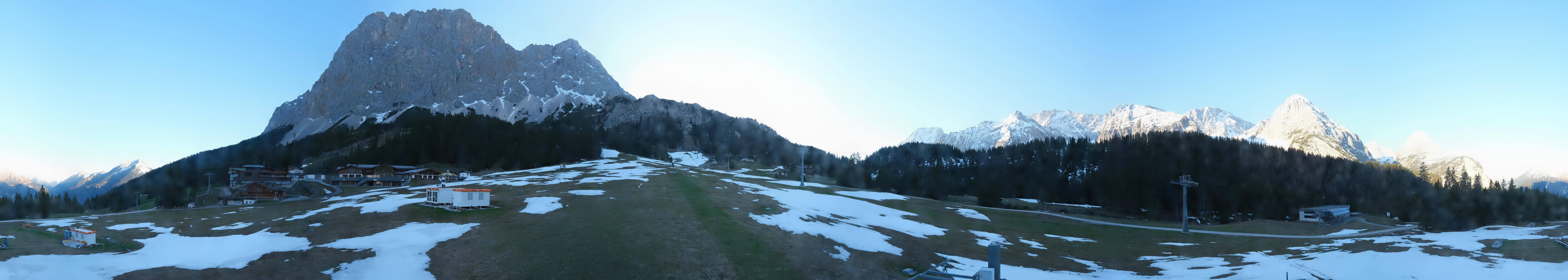 Archiv Foto Webcam Rundblick Ehrwalder Alm