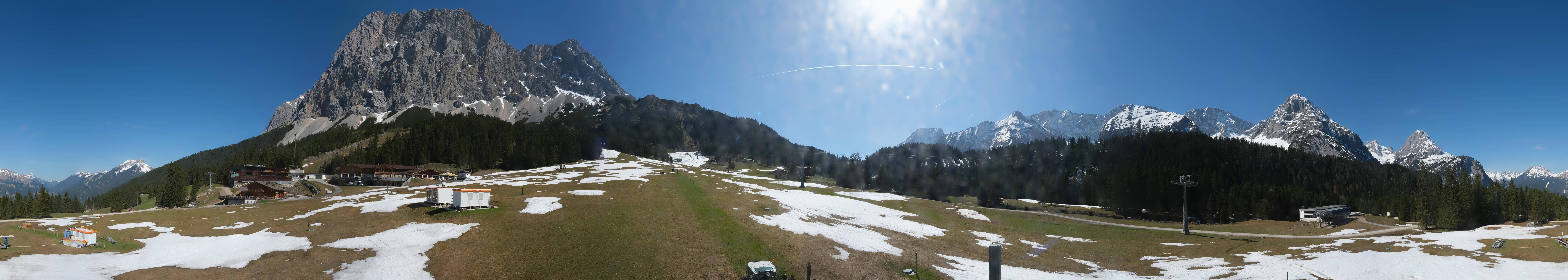 Archiv Foto Webcam Rundblick Ehrwalder Alm
