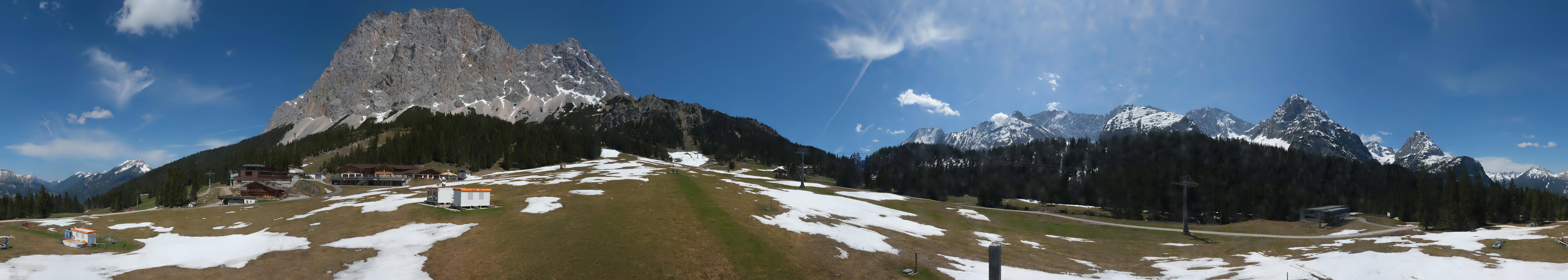 Archiv Foto Webcam Rundblick Ehrwalder Alm