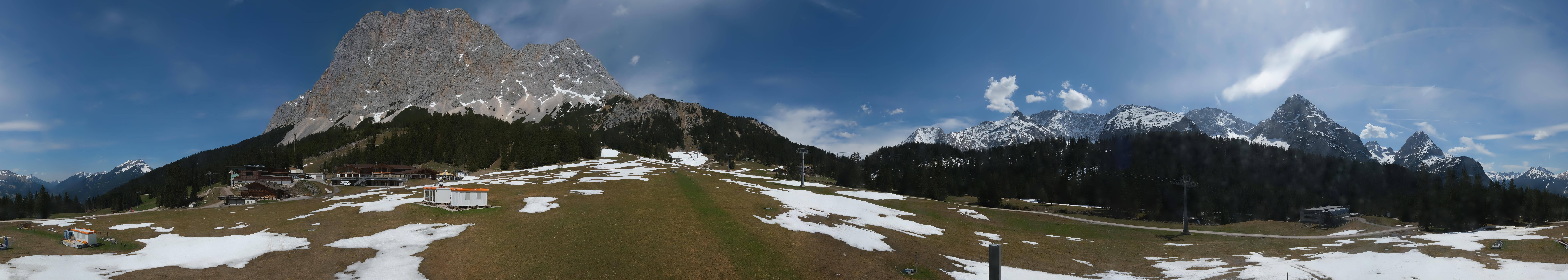 Archiv Foto Webcam Rundblick Ehrwalder Alm