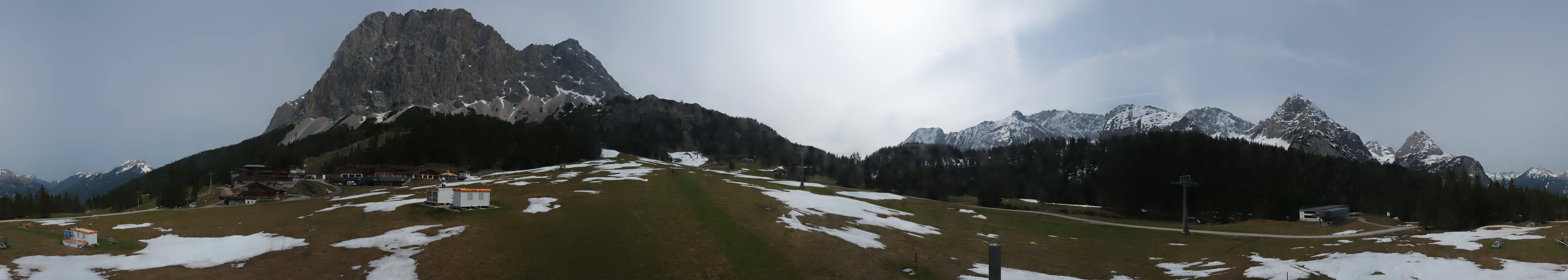 Archiv Foto Webcam Rundblick Ehrwalder Alm