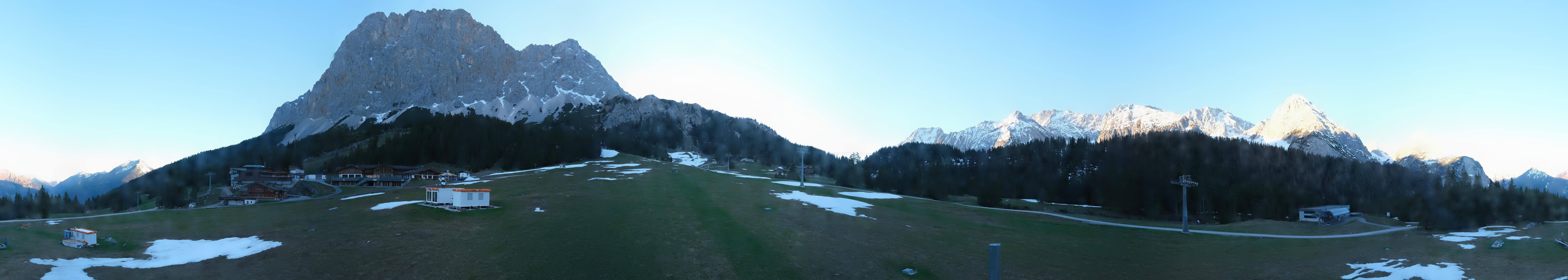 Archiv Foto Webcam Rundblick Ehrwalder Alm