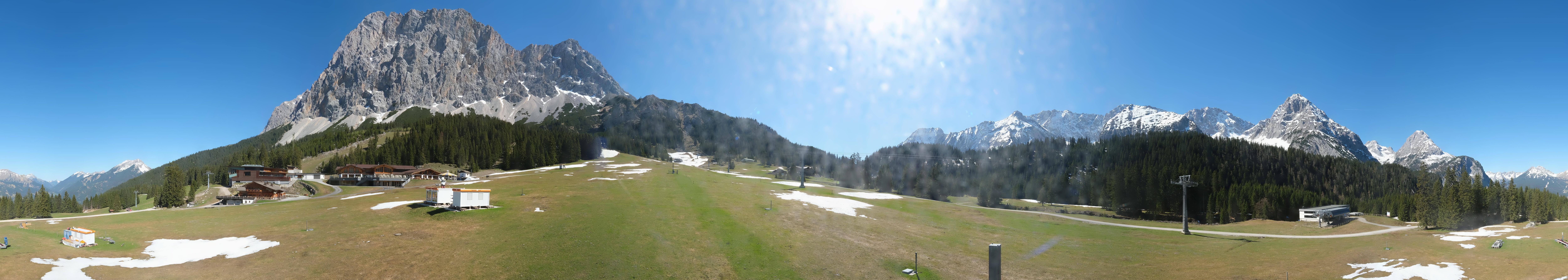 Archiv Foto Webcam Rundblick Ehrwalder Alm