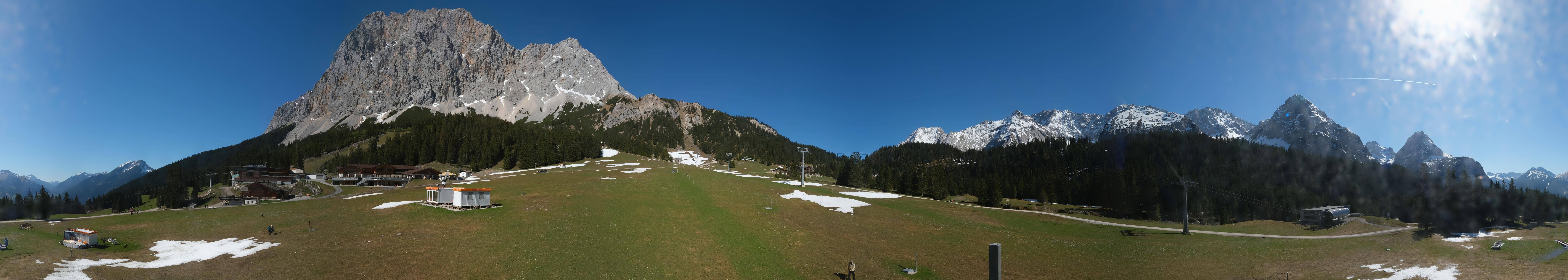 Archiv Foto Webcam Rundblick Ehrwalder Alm