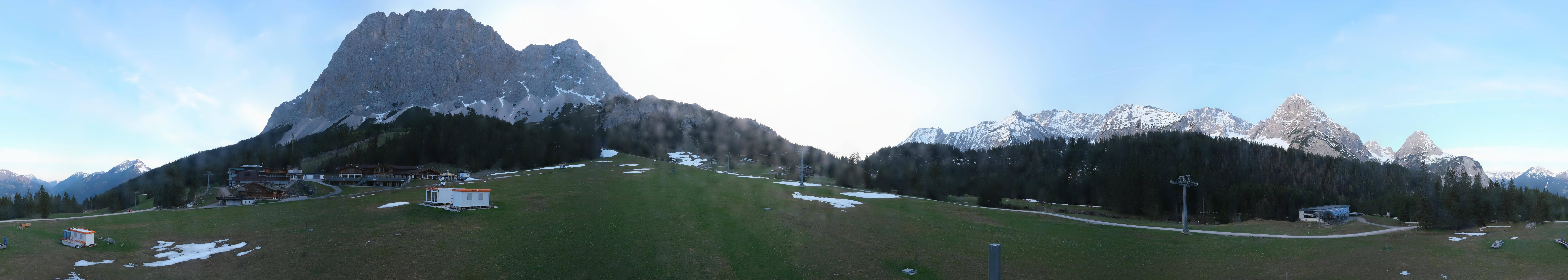 Archiv Foto Webcam Rundblick Ehrwalder Alm
