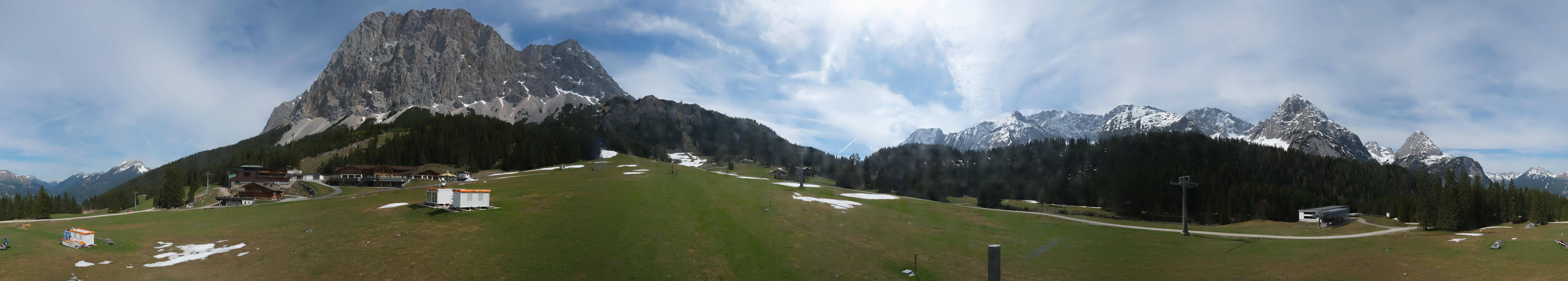 Archiv Foto Webcam Rundblick Ehrwalder Alm