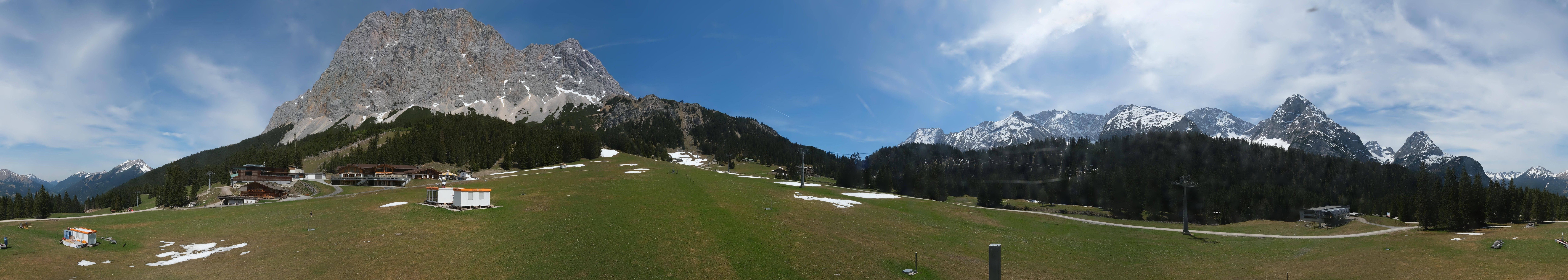 Archiv Foto Webcam Rundblick Ehrwalder Alm