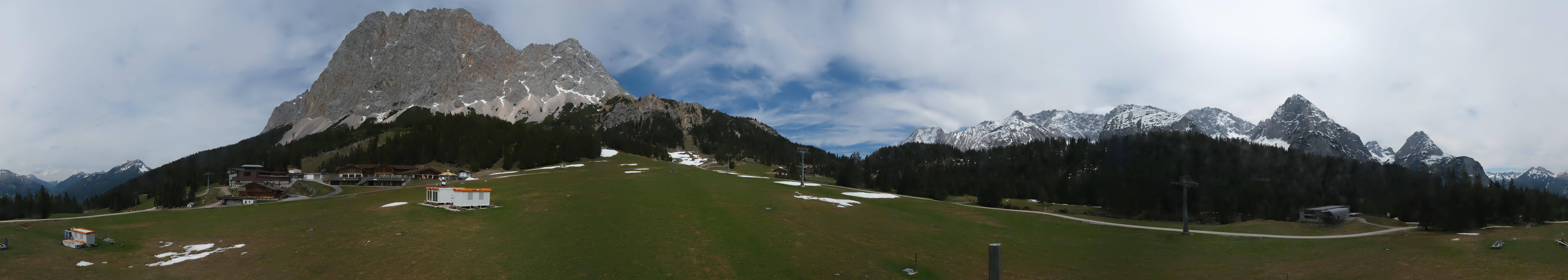 Archiv Foto Webcam Rundblick Ehrwalder Alm