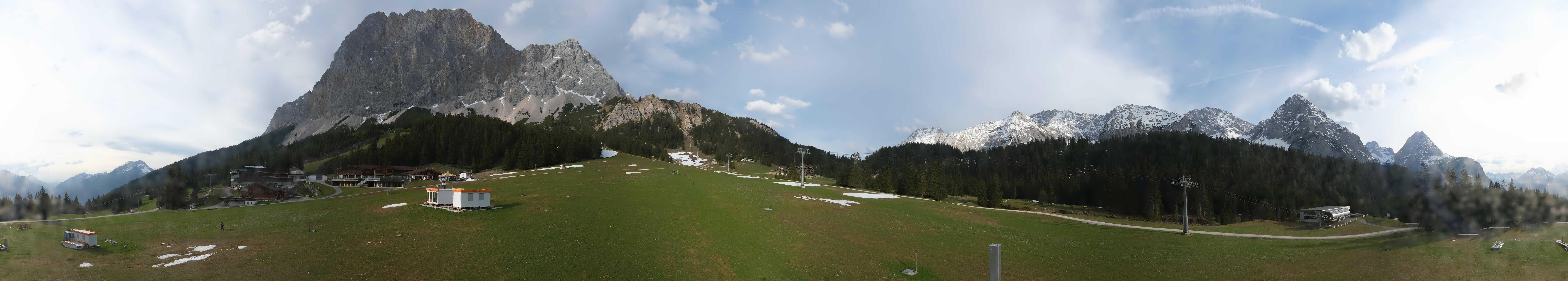 Archiv Foto Webcam Rundblick Ehrwalder Alm