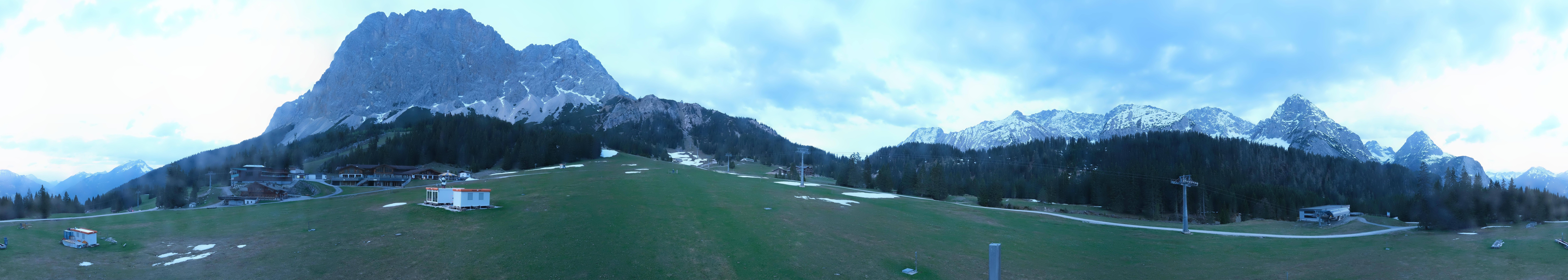Archiv Foto Webcam Rundblick Ehrwalder Alm