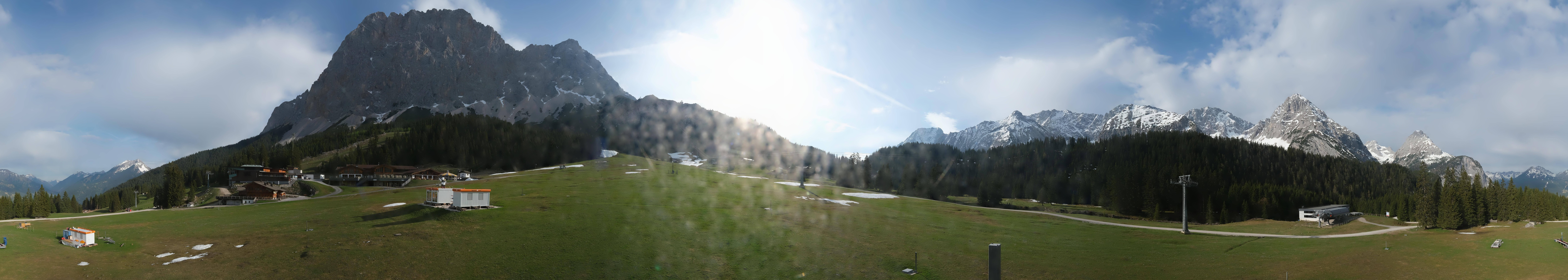 Archived image Webcam Panoramic view Ehrwalder Alm