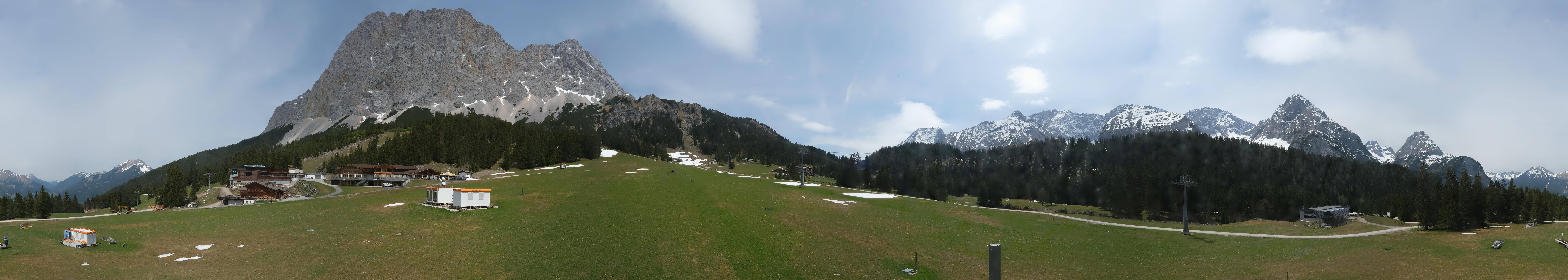 Archived image Webcam Panoramic view Ehrwalder Alm