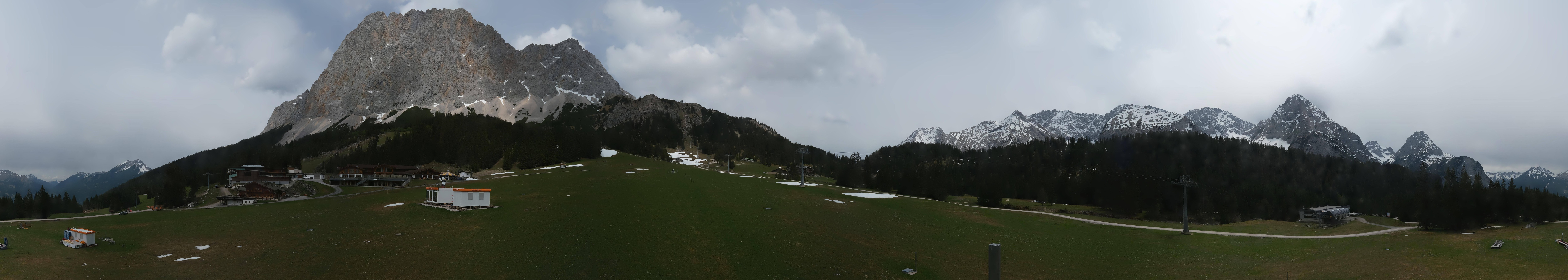 Archived image Webcam Panoramic view Ehrwalder Alm
