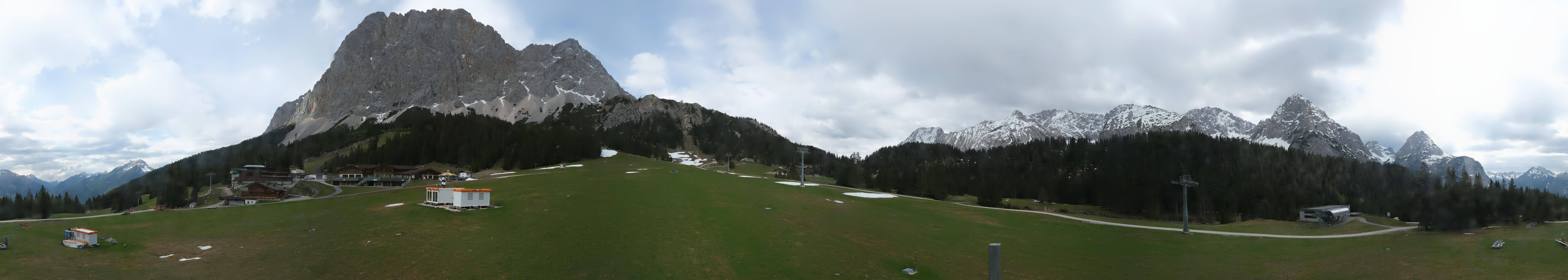 Archived image Webcam Panoramic view Ehrwalder Alm