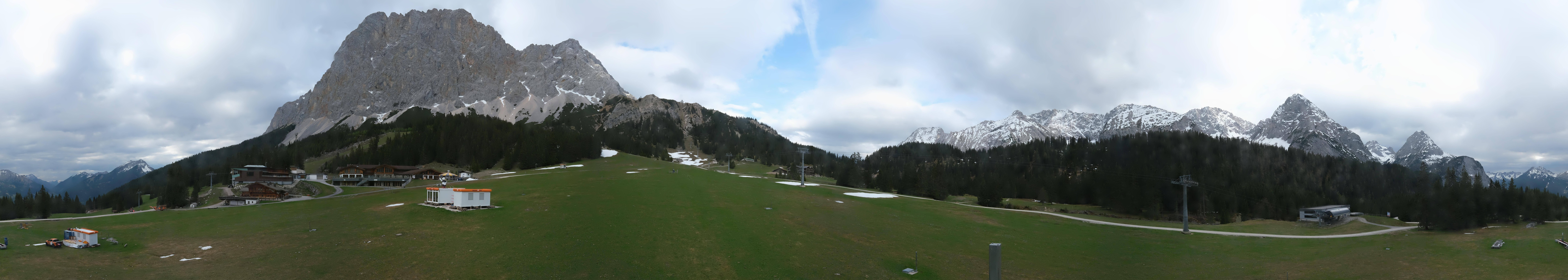 Archived image Webcam Panoramic view Ehrwalder Alm
