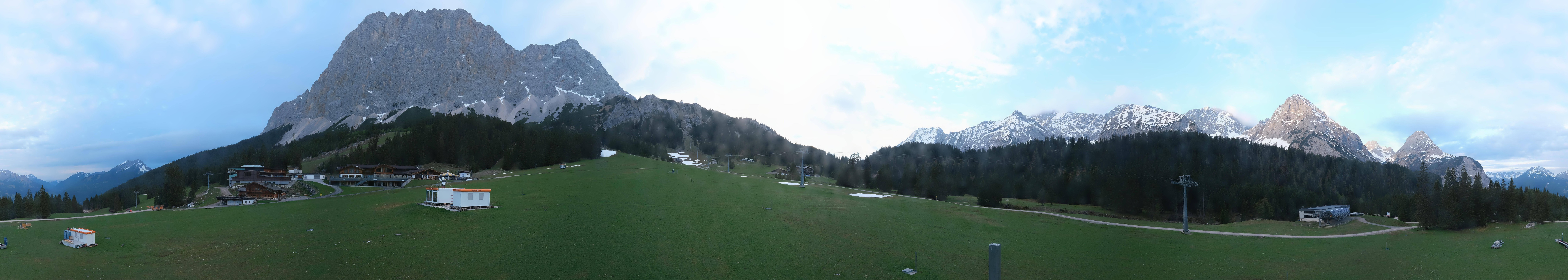 Archiv Foto Webcam Rundblick Ehrwalder Alm