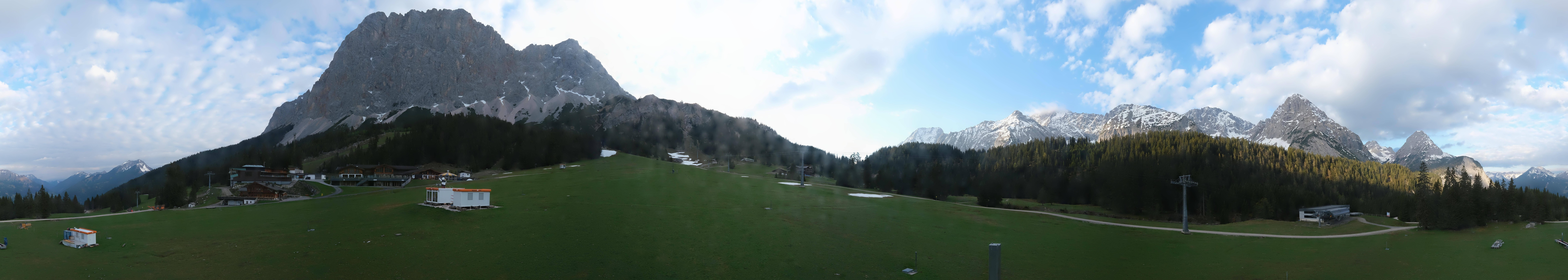 Archiv Foto Webcam Rundblick Ehrwalder Alm